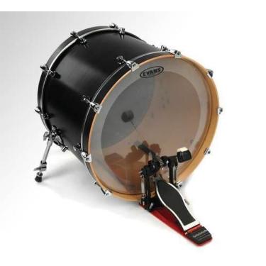 Imagem de Pele Evans EQ4 Clear 18 c/ Anel Abafador (013637) 
