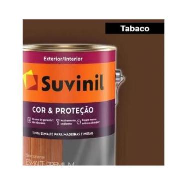 Imagem de Esmalte Sintético Suvinil Ferro Madeira Brilhante 3,6L, TABACO