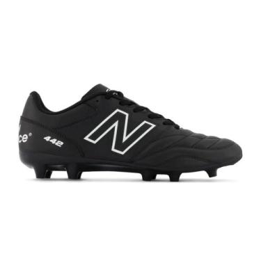 Imagem de Chuteira de Campo New Balance 442 V2 Academy FG Preta - Masculina, Pre