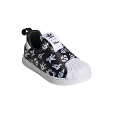 Imagem de Tênis Adidas Disney Superstar 360 - GX1873, Preto, 17