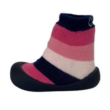 Imagem de Meia  klin sapameia ref: 829174000 menina, Marinho, Pink, 22