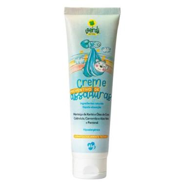 Imagem de Creme Natural Preventivo de Assaduras para Bebê - 85g - Verdi Natural