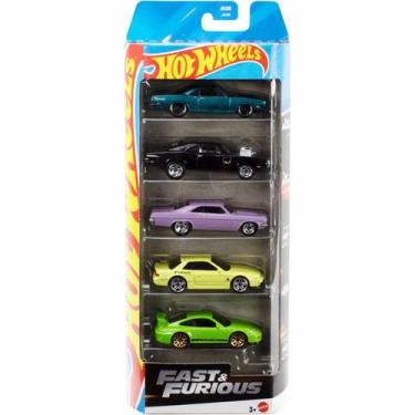 Imagem de Pack 5 Hot Wheels - Velozes e Furiosos 2025 - JBJ80 - Mattel