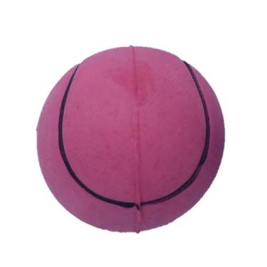 Imagem de Brinquedo Chalesco Bola de Tenis 60mm - para Cachorro, Rosa