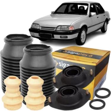 Imagem de 2 Kit Coxim Batente Coifa Par Dianteiro Monza de 1991 a 1996 - SIGA PE