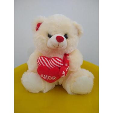 Imagem de Urso de Pelúcia 24cm - Três Corações - FIZZY
