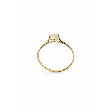 Imagem de Anel Solitário Ouro 18k - 0.76 - Ishizaki Alianças, Amarelo, 29