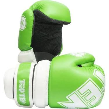 Imagem de Luva semi aberta para Kickboxing Point Fight e Taekwondo GLOSSY BLOCK 