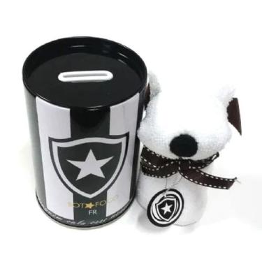Imagem de Cofre de Metal Com Toalha Cachorro Botafogo - mileno