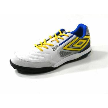 Imagem de Chuteira PRO 5 Bump Club Society bco/azl - Umbro, 45