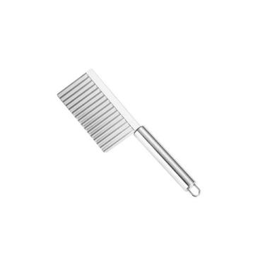 Imagem de Cortador Batata Frita Ondulado Crinkle Chips Legume Aço Inox - CASACHA