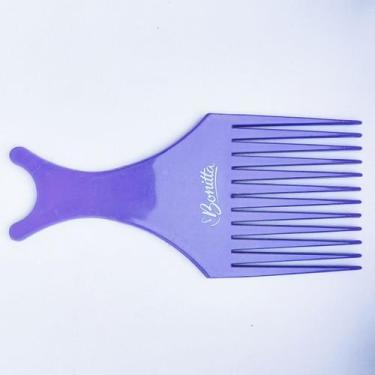 Imagem de Pente Garfo para os Cabelo Black Power Penteados Profissional Marco Bo
