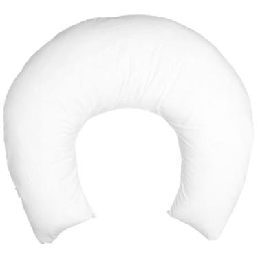 Imagem de Almofada Para Amamentação Lisa 54cm x 50cm x 15cm - BABY JOY, Branco