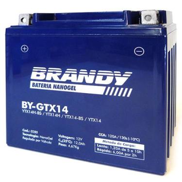 Imagem de Bateria NanoGel Brandy - Para Moto DL 1000 V-strom Burgman 650 F800 GS