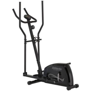 Imagem de Elíptico Athletic Action 8 Níveis Magnéticos Suporta 140kg Silencioso 