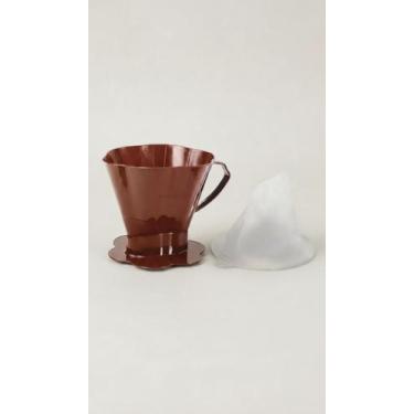 Imagem de Coador de Café Reutilizável com Filtro - Congratulations Store