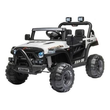 Imagem de Mini carro elétrico infantil utv 12v controle remoto jipe bw241 cor: b