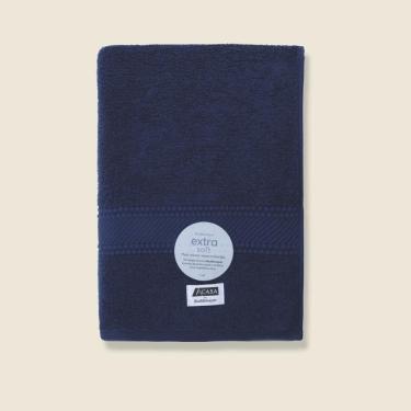 Imagem de Toalha de Lavabo Amy 30x50 100% Algodão 180g-m2 Macia e Absorvente Azul Acasa