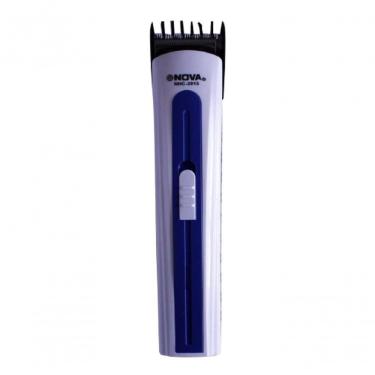 Imagem de Maquininha de Cabelo Aquilae Pezinho Fade Degrade Acabamento Profissional Lâmina Aço Inox Bivolt Azul 110V