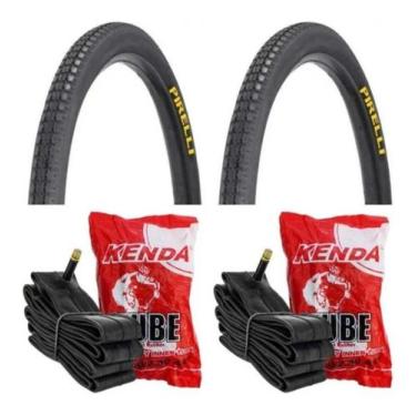 Imagem de Par De Pneus 26x1.1/2x2 Barra Forte Bike Primor+ 2camaras 26 - Levorin