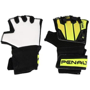 Imagem de Luva Goleiro Futsal Infantil Penalty Delta Indoor X Original, Preto, a