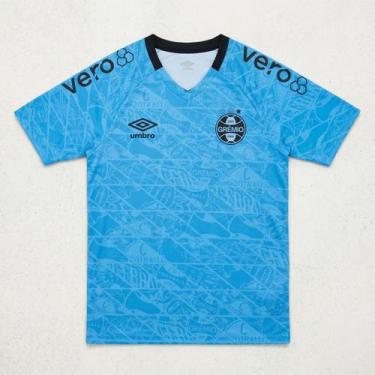 Imagem de Camisa Grêmio Aquecimento C/P 25/26 Umbro Masculino Tamanho:GCor:Azul+