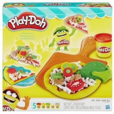 Imagem de Conjunto Play-Doh Festa da Pizza Hasbro - B1856