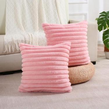 Imagem de KIT C/ 2 CAPAS P/ ALMOFADA EM PELUCIA WAVE SOFT 2 Lados  - 50X50 CM - 