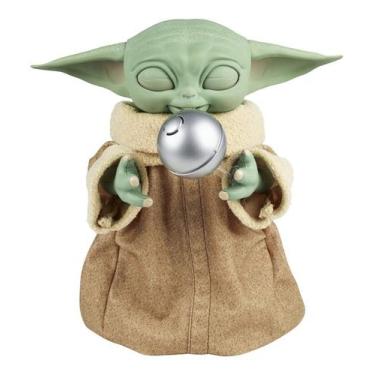 Imagem de Baby Yoda Galactic Snackin Grogu Eletrônico - Hasbro