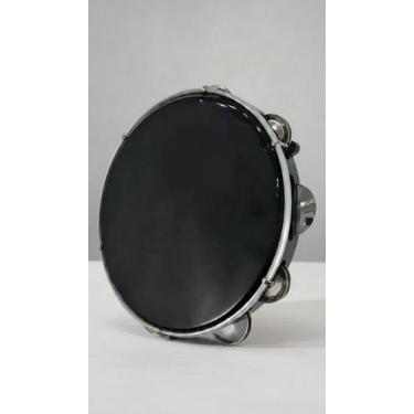 Imagem de Pandeiro 10" Pele Holográfica, Corpo ABS, Platinelas Inox - Congratula