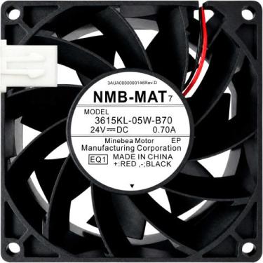 Imagem de Cooler 3615KL-05W-B70 24V 16.8W 0.7A 2F 2P 92X92X38MM A1 - NMB