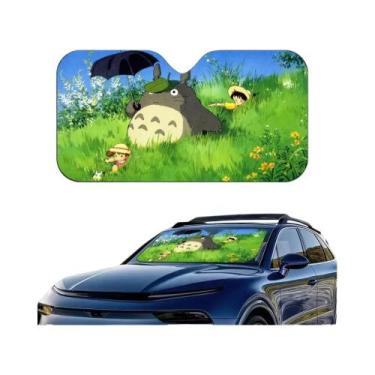Imagem de Protetor Solar Para Para-brisa De Carro Totoro Studio Ghibli, Refletor