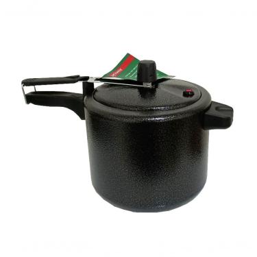 Imagem de Panela de Pressão Panela de Pressão 4,5L Alumínio Antiaderente Preta Craqueada Extang