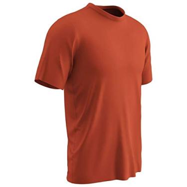 Imagem de Camiseta de poliéster leve ChAMPRO Vision, juvenil PP, laranja