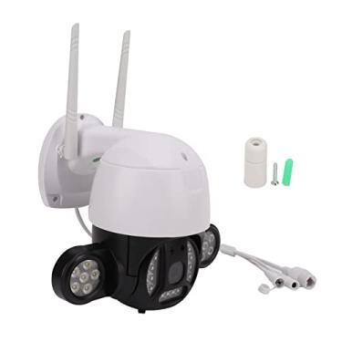 Imagem de Câmera de segurança HD 2k - Câmera de vídeo de segurança Wi-Fi com detecção de movimento e visão noturna - Câmera de vigilância à prova d'água IP66 para uso seguro em casa ao ar livre(#2)