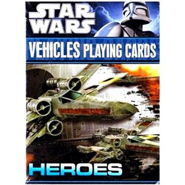 Imagem de Cartas de baralho de veículos Star Wars Heroes