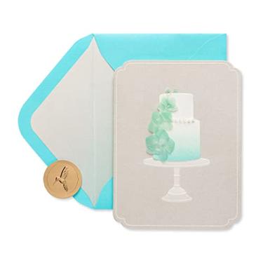 Imagem de Papyrus Cartão de casamento (bolo de orquídea)