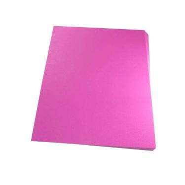 Imagem de Capa para encadernação A4 Rosa PP Couro 0,30mm 100un 