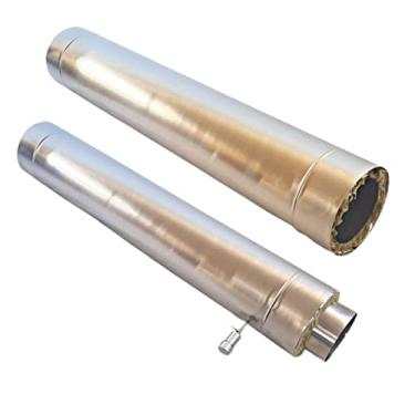 Imagem de Duto E Registro Inox 304 Revestido Lã De Rocha, Forno Iglu