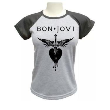 Imagem de Camiseta Babylook Bon Jovi - Alternativo Basico