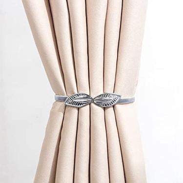 Imagem de Fivela de cortina criativa para gravata fivela de metal esculpida fivela de cortina para decoração de gancho,L