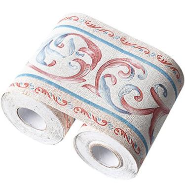 Imagem de Creation Core 10,6 x 499,8 cm Impermeável Papel de Parede Padrão 3D Decoração de Parede Removível Auto Adesivo Cozinha Banheiro Azulejos Stciker, Iris Amarelo