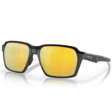 Imagem de Óculos de Sol Oakley Parlay Carbon Prizm 24k Polarized