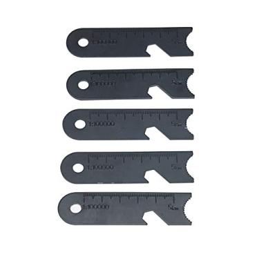 Imagem de DOSMAMZ 5 peças de raspador de vara de ferro premium, varões de ferro varão de magnésio, Adaptável para todas as varas de ferrocerium