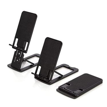 Imagem de Qudai Suporte de telefone móvel dobrável Tablet PC Suporte para smartphone Suporte para telefone de mesa Suporte universal antiderrapante para celular