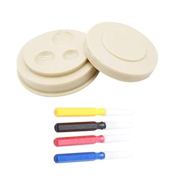 Imagem de MOOKEENONE Agulha de caneta de óleo de reparo de relógio + copo de óleo lubrificação ferramenta de reparo de relógio