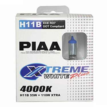 Imagem de Piaa 15411 H11B Xtreme White Plus Lâmpada de halogêneo de alto desempenho, (pacote com 2)