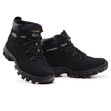 Imagem de Bota Segurança Masculina e Feminina Ortopetica em Couro Legitimo com C.A (Preto, br_footwear_size_system, adult, numeric, numeric_40)