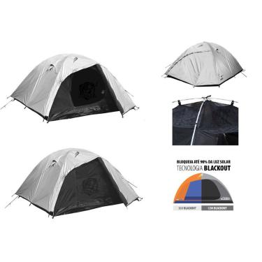 Imagem de Barraca Camping 6 Pessoas Onix Blackout Lançamento Ntk
