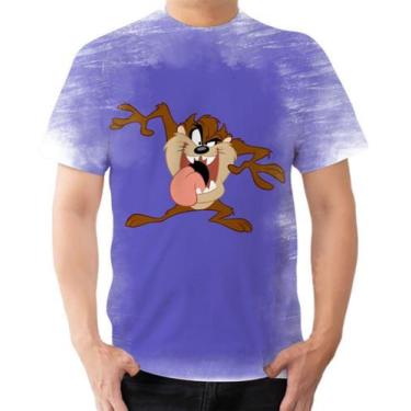 Imagem de Camisa Camiseta Personalizada Taz Mania Desenho Cartoon 4 - Estilo Kra